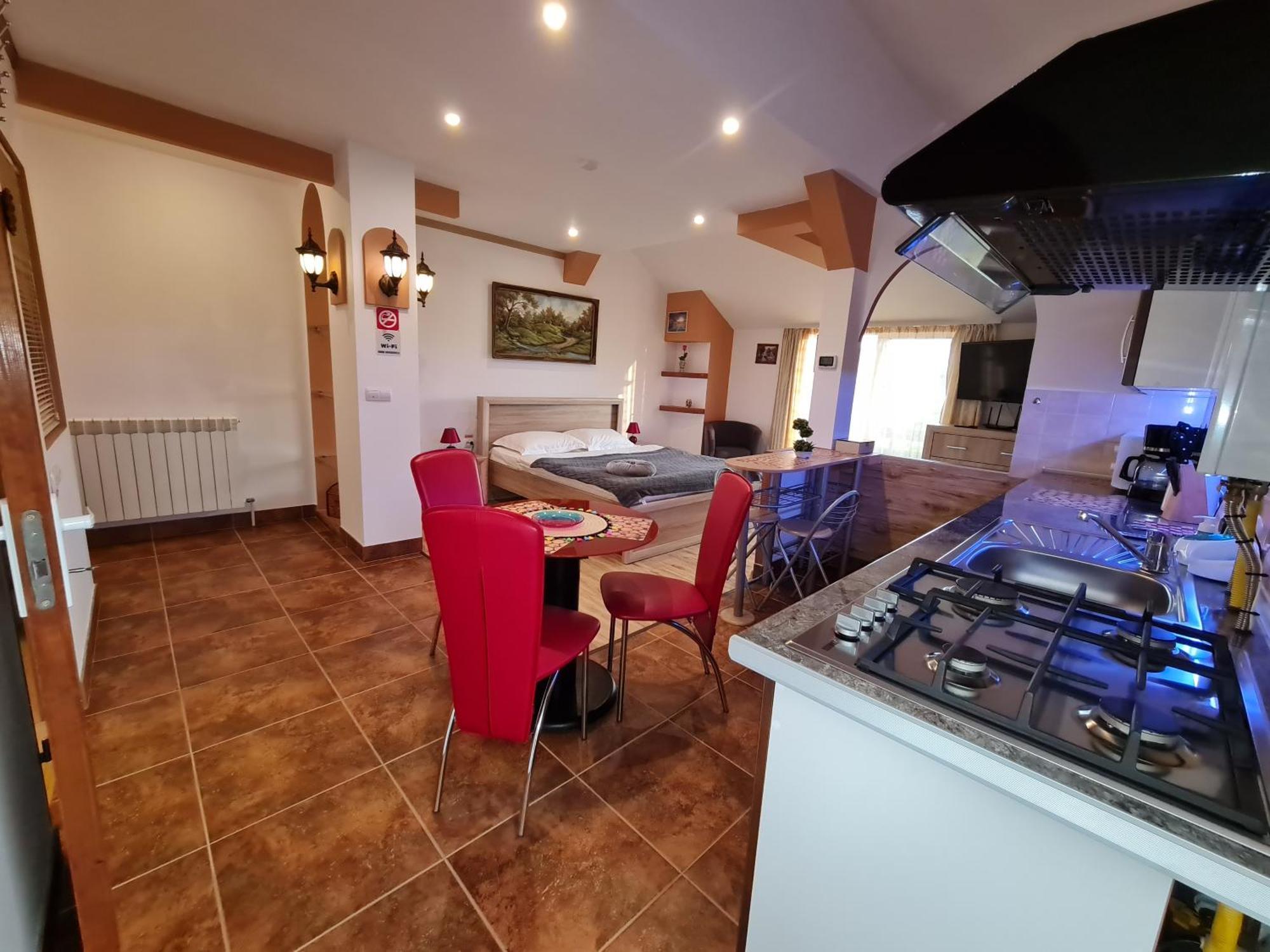 Ferienwohnung Casa Aryan Sînpetru Zimmer foto